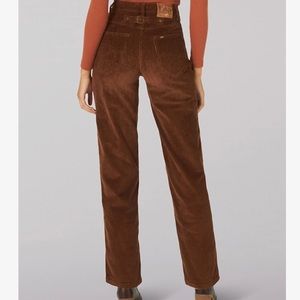 Lee high rise relaxed stovepipe cords